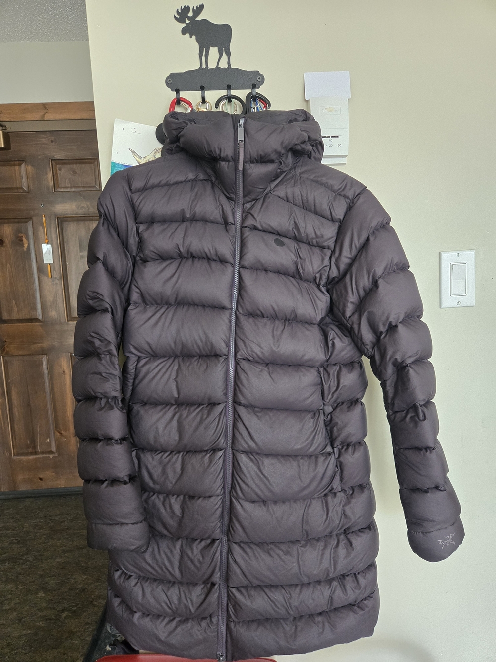 Arc'teryx Seyla Parka . Eggplant Color